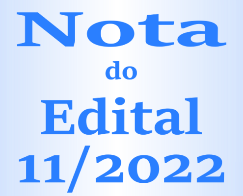 Nota do Edital