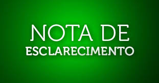 Nota de esclarecimenot