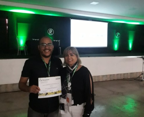 Rogério Lira e Dra. Eliana Quintela - presidente da SEB