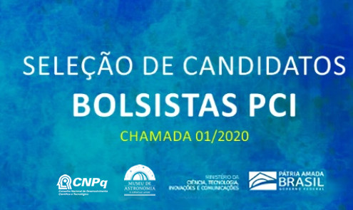 MAST - Selecao de Candidatos Bolsistas - PCI - Banner