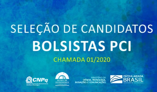 MAST - Selecao de Candidatos Bolsistas - PCI - Banner