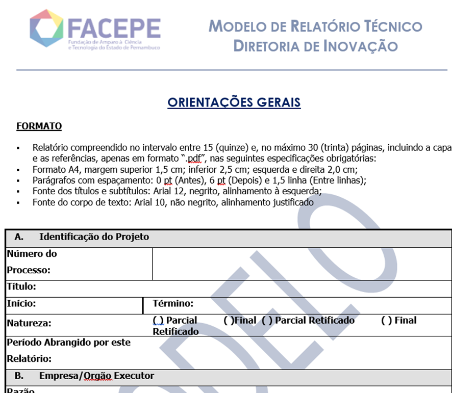 Exemplo De Relatorio Tecnico Simples Sobre Primeiro Acesso Ao Laboratório