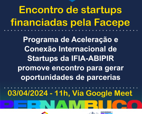 Meetup de startups financidas pelas facepe