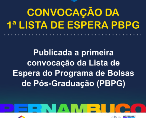 Primeira lista de espera PBPG