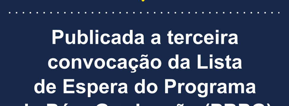 convocacao de terceira lista de espera PBPG