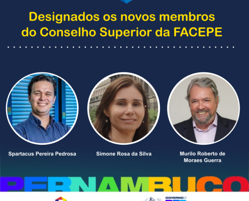 foram designados os novos membros do conselho superior da facepe