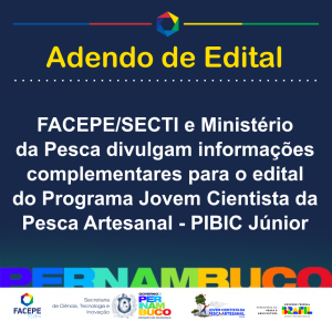 adendo edital programa jovem cientista da pesca artesanal - pibic jr
