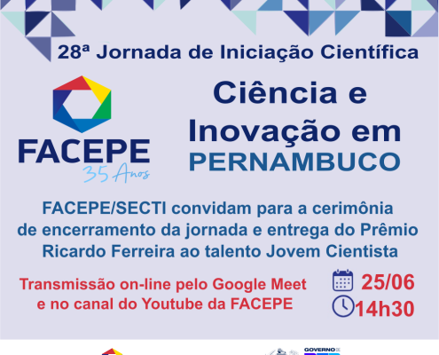 cerimonia de encerramento da 28 jornada de iniciacao cientifica da facepe - ver 2