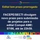 edial ame prazo prorrogado