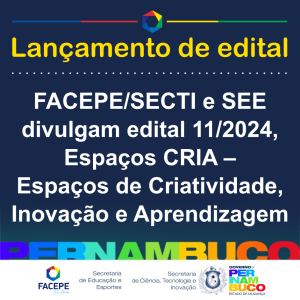 card lancamento de edital espacos cria