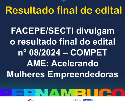 card resultado final compet ame - acelerando mulheres empreendedoras
