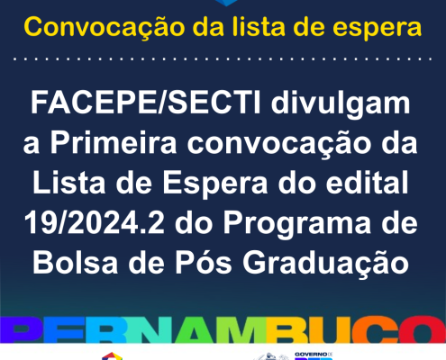convocacao primeira lista de lista de espera PBPG