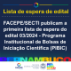 lista de espera de edital 03 2024 - programa insitucional de bolsas de iniciacao cientifica pibic