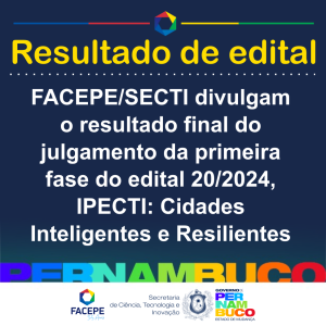 resultado final do julgamento d aprimeifa sase do edital 20 2024 IPECTI cidades inteligentes e resilientes