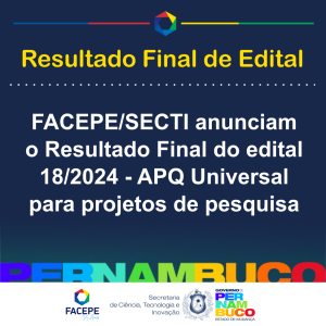 edital APQ universal - RESULTADO FINAL