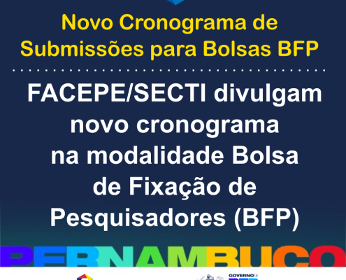 novo cronograma de sbmissoes para boslas BFP