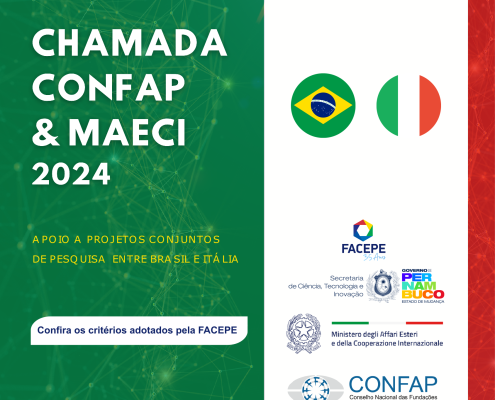 chamada confap maeci 2024 - card rede social