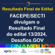 resultado final do desfios.gov