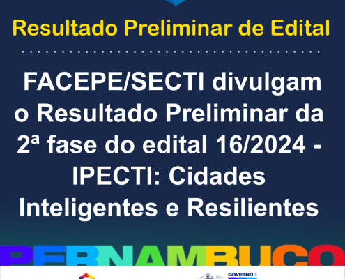 resultado preliminar edital 162024 ipecti cidades inteligentes e resilientes