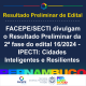 resultado preliminar edital 162024 ipecti cidades inteligentes e resilientes