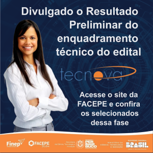 resultado preliminar edital tecnova