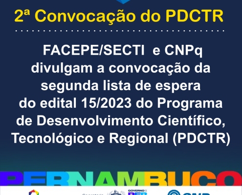Lancamento segunda lista de espera do do PDCTR 2025.1 - ver 2