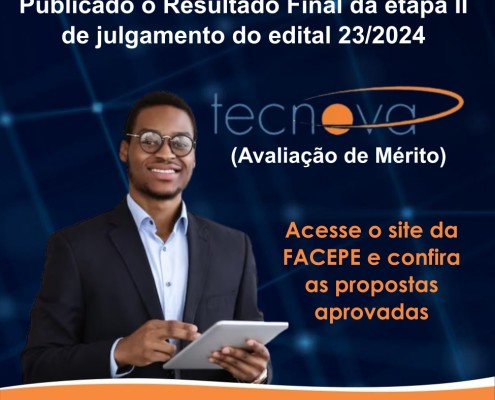 TECNOVA III Nova imagem. Resultado final.