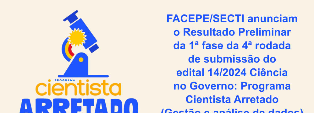 cientista arretado - resultado preliminar -gestao e analise de dados