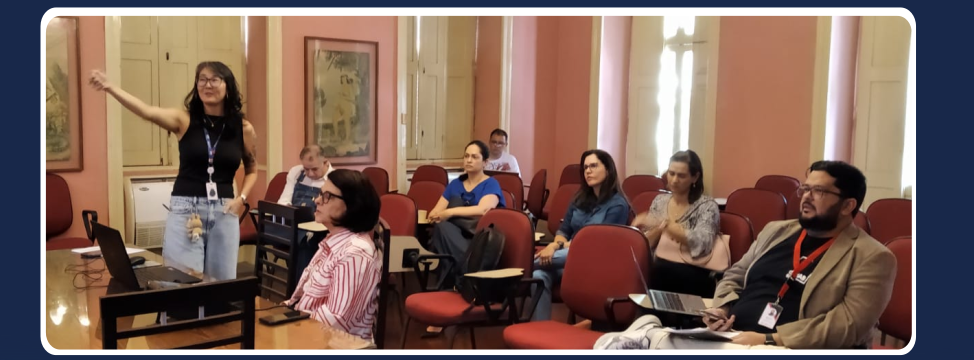 reunião para avaliar resultados das contribuicoes dos vencedores do edital apoio a gestao de desempenho - card 01