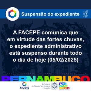 suspensao do expediente da face em 05 02 2025