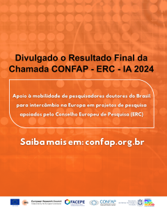 RESULTADO FINAL CHAMADA CONFAP ERC IA 2024 - VER SITE