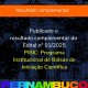 23.09.2025 RESULTADO COMPLEMENTAR PIBIC MINI