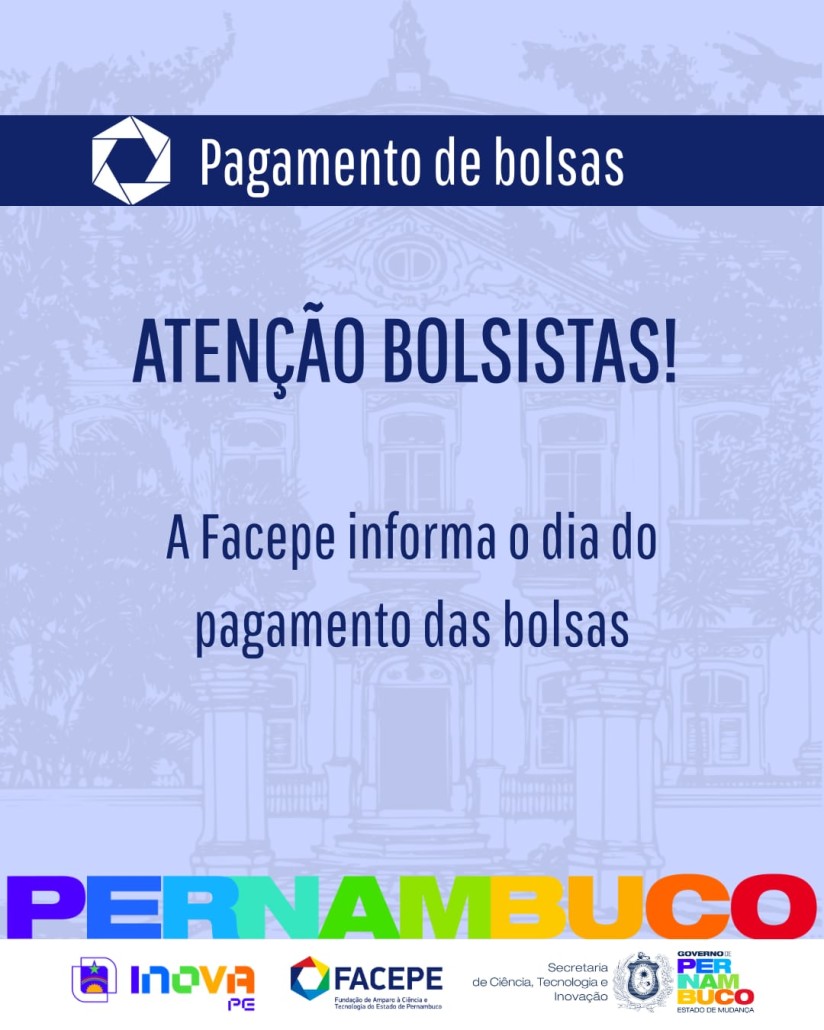 02.10.2025 pagamaneto das bolsas Facepe