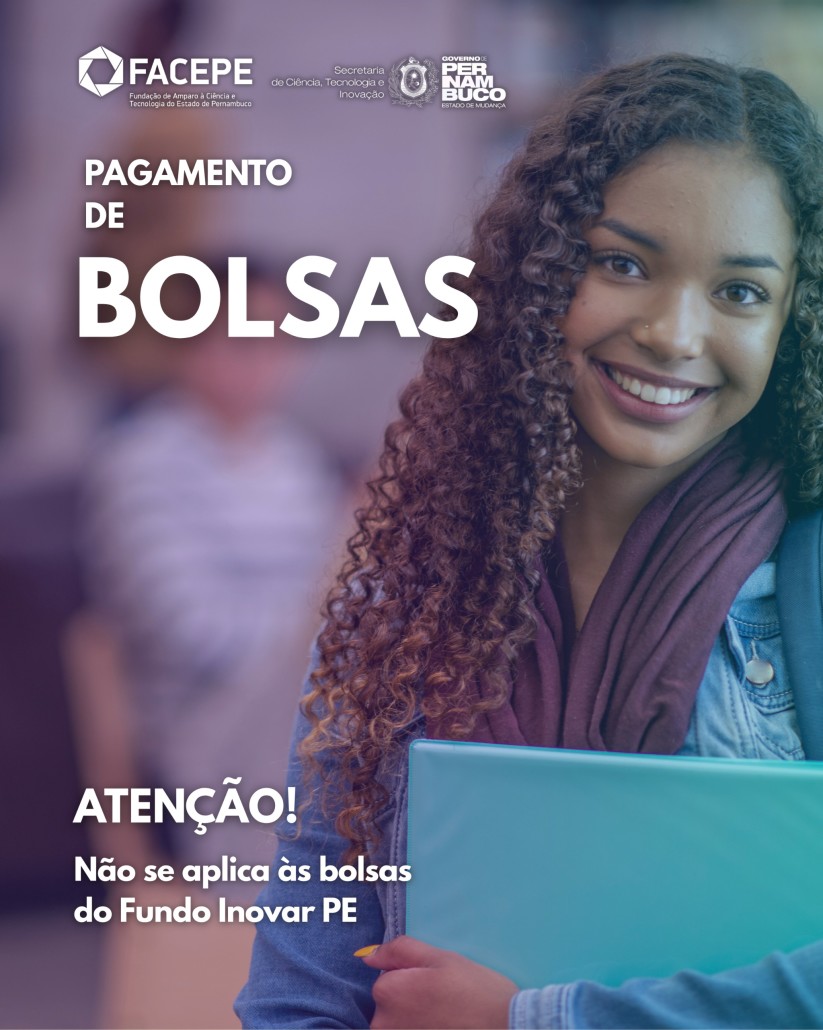 card PAGAMENTO DE BOLSAS