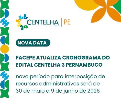 site cronograma Centelha 3