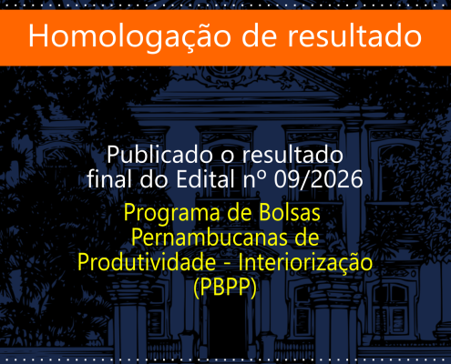 19.06.2026 Resultado final Bolsa Pernambucanas de Produtividade Interiorização PBPP site