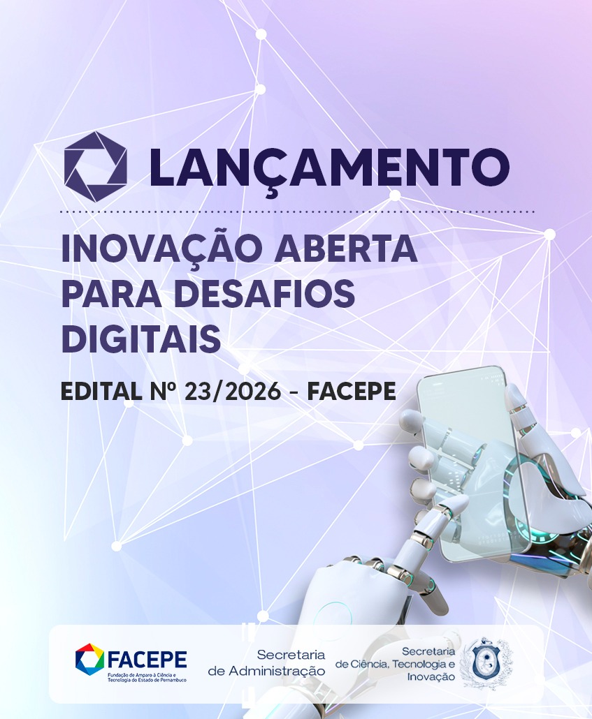 01.07.2026 LANÇAMENTO EDITAL 23 INOVAÇÃO ABERT PARA DESAFIOS DIGITAIS