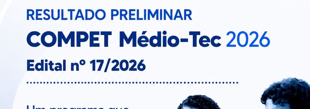 RESULTADO PRELIMINAR COMPET MÉDIO EDITAL 17